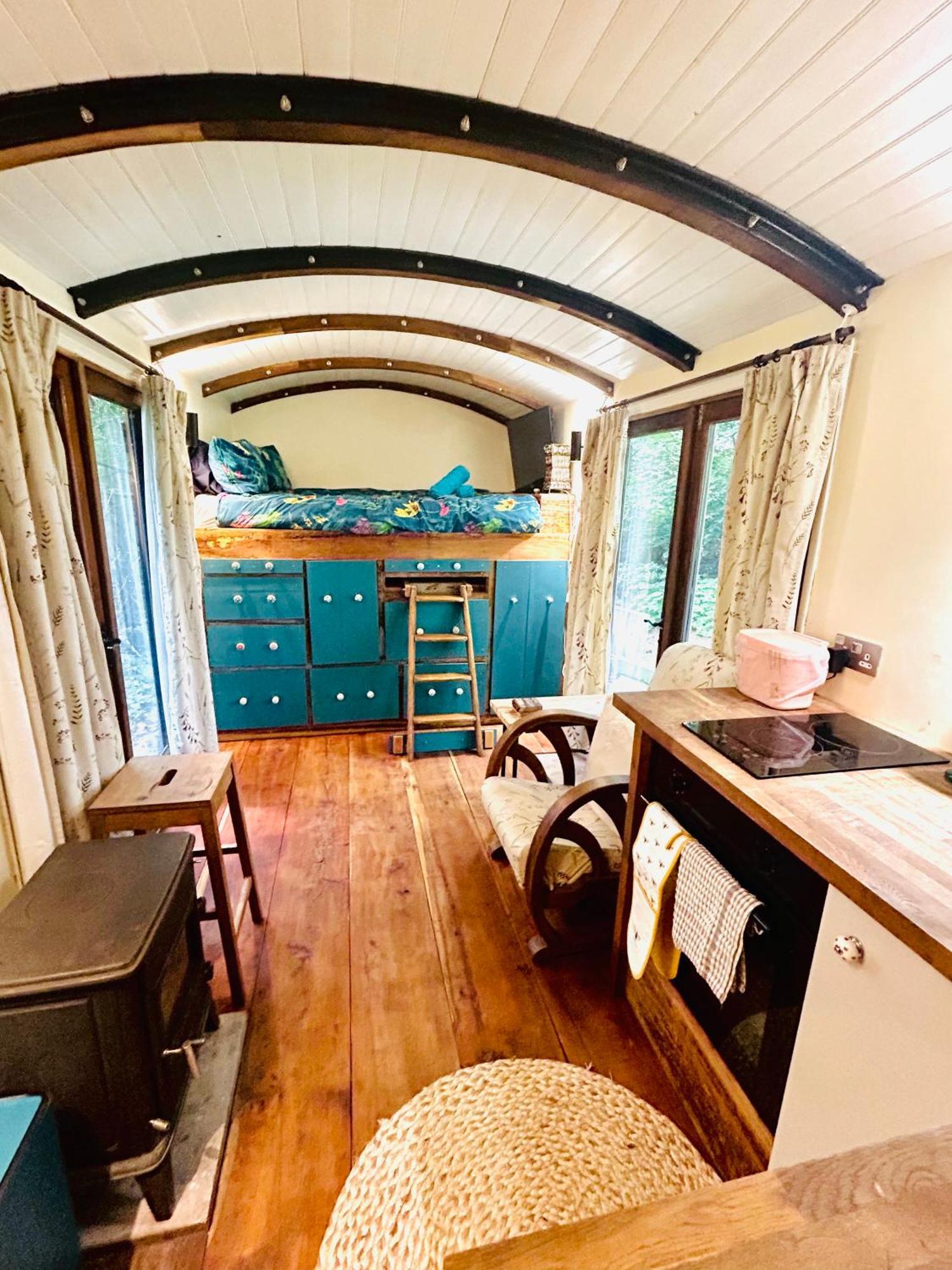 Glasbury The Railway Carriage - Blueヴィラ エクステリア 写真